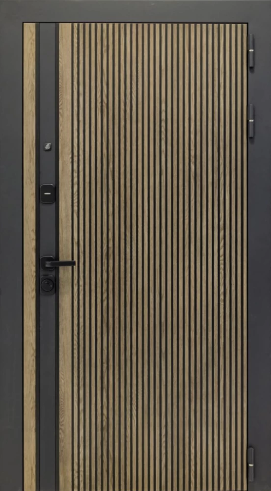 Входная дверь ДвериПРО Rosna Эмаль L-2 (16мм, белая эмаль) DPRO196982 внешняя сторона