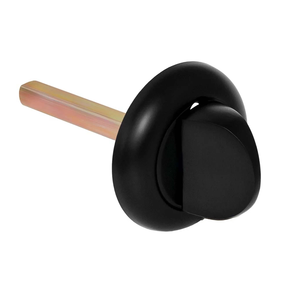 Фото Ручка поворотная BKW8x75.R.HMR54 (HMR8x75) BL-24 черный