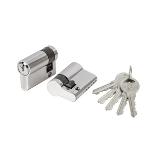 Цилиндровый механизм (100 ZA/45) 1000ZAKey45(5+10+30) CP хром 5Key