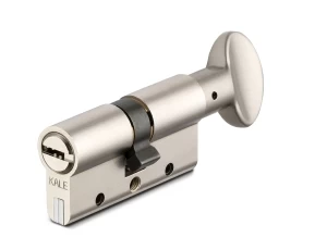 Цилиндровый механизм с вертушкой 164 DBM-E/70 (30+10+30) mm никель 5 кл.