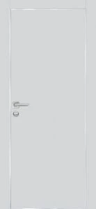 Межкомнатная дверь PX-1 AL кромка с 4-х ст. Сапфир матовый