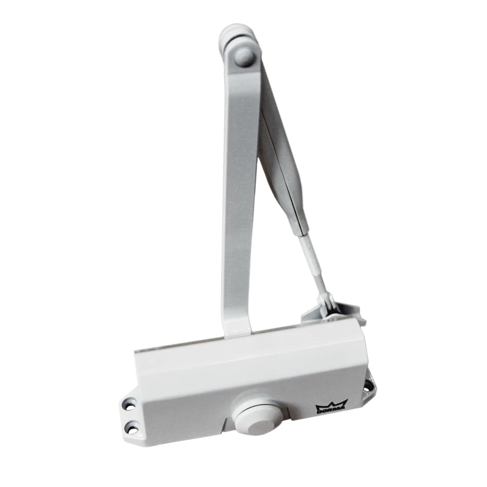 Фото Доводчик дверной TS 77 EN4, с рычажной тягой, белый (DIY)