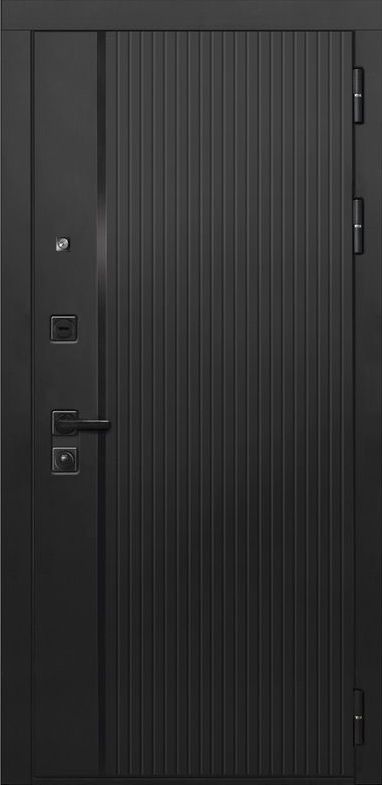 Входная дверь ДвериПРО L-45 ФЛ-790 Velutto Grigio DPRO196820 внешняя сторона